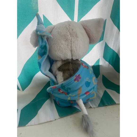 Disney Swaddle Baby Babies Pua Pig Moana Plush 10" w/Blanket Pouch NWOT - Picture 2 of 3